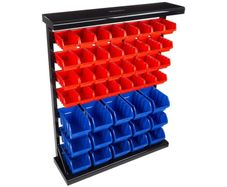 47 Bin Storage Rack With Small + Large Lin Bins / Boxes