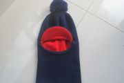Womens Winter Knit Hat Beanie Peaked Windproof Thermal Scarf Ski Face Mask