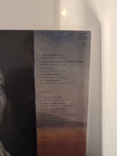 Abdullah Ibrahim & Ekaya - The Mountain (LP) Vinyl