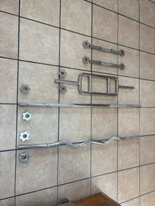 Solid Steel Gym Weightlifting Bars, CHEAP!!!