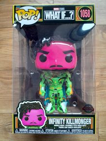 Funko: Infinity Killmonger Jumbo Pop (Blacklight)
