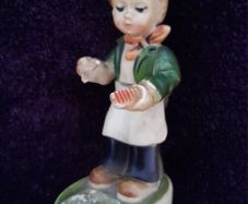 Vintage Plastic Figure - Barber Boy
