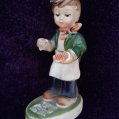 Vintage Plastic Figure - Barber Boy