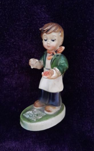 Vintage Plastic Figure - Barber Boy