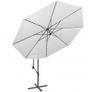 Cantilever Umbrella 3.5 m Sand White Image 3