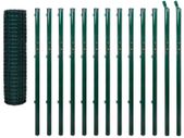 Euro Fence Steel 25x1.7 m Green