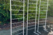 Large White Display Stands - Three Available