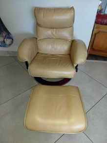 Lady Reclinging Chair & Foot stool