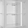 Refurbished Beko CFG4582W Freestanding 270 Litre 50/50 Frost Free Fridge Freezer White Image 4