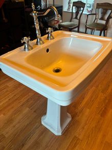 unusual bathroom sink/ hand basin