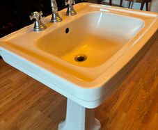 unusual bathroom sink/ hand basin