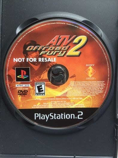 ATV Off Road Fury 2 [2002] (Playstation 2 Game) [NTSC - U/C]