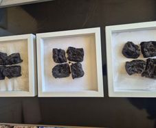 Original Signed Irish Art - Martin De Porres Wright 'The Twelve Bens' Turf Triptych Set