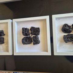 Original Signed Irish Art - Martin De Porres Wright 'The Twelve Bens' Turf Triptych Set