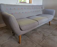 3 Seater Retro Sofa