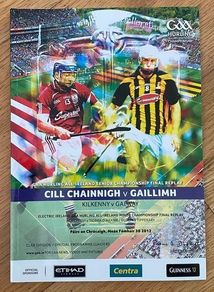 2012 Galway v Kilkenny - GAA All-Ireland Senior Hurling Championship Final Replay Programme