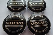 Volvo centre caps 60mm (Black) FREE POST
