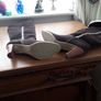 ladies high heeled boots Image 2