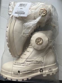 River Island UK3 boots with pockets