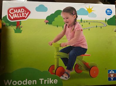 wooden trike