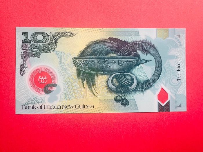 Papua New Guinea  10 Kina  2010   Commemorative Issue. Pick  40 . ( Uncirculated )