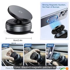 5 in 1 Magnetic Car Phone Holder 360 Foldable Suction Mount Universal GPS