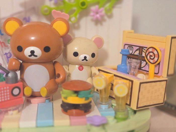 Cute garden party rilakkuma set