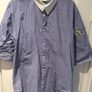 Scotch & Soda Blue Check Shirt with white collar Image 3