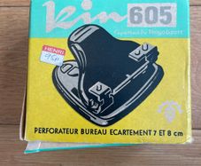 Vintage paper punch. Unused