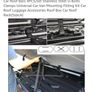 Car Roof Bars 4PCS/set Stainless Steel U-Bolts Clamps Universal Car Van Mounting Fitting Kit Car Roof Luggage Accessories Roof Box Car Roof Rack Image 7