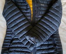 Men's Blue Rab Microlight Down Jacket