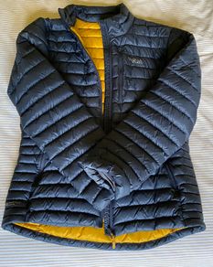 Men's Blue Rab Microlight Down Jacket