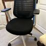 NV Ergonomic Office Chair White Frame Image 8