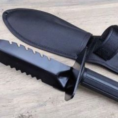 Metal detecting digging tool metal  with holder