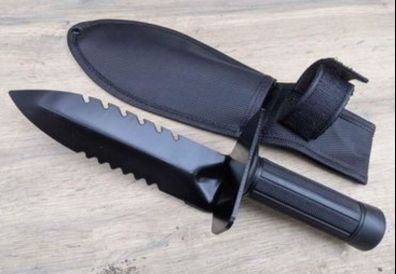 Metal detecting digging tool metal  with holder
