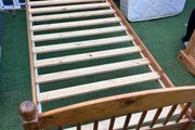 Good Sturdy Single Pine Wooden Bed Frame - Can Deliver