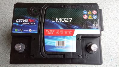 DriveTec Heavy Duty Car Battery DM027