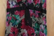 NEXT Retro Floral Print Midi Dress 18-20