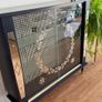 Navy Drinks Display Cabinet Image 3