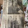 1963 JFK Assassination Newspaper Page President Kennedy Assassinated Irish Newspaper Memorabilia Image 2