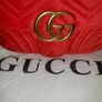 Red Stunning Velvet GG Marmont Shoulder Bag - perfect for Valentine's day Image 5