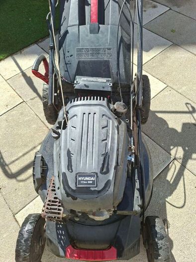 petrol lawnmower with selfdrive