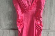 quality matmazel coral dress size sm m