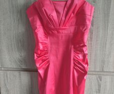 quality matmazel coral dress size sm m