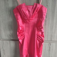 quality matmazel coral dress size sm m