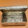 Beautiful Sheffield 1901 Edwardian solid sterling silver jewelry box Image 5