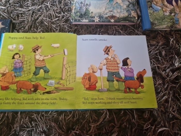 4 great books, each with a collection of stories