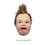 New Weird Crying Punk Baby Mask Realistic Soft Crying PuHilarious Head Masque Creepy Creative Funny Mask Halloween Image 4