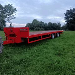 35ft bale/flat trailer