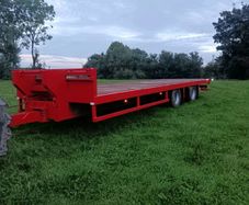 35ft bale/flat trailer